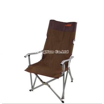 Chaises simples portatives en aluminium de camping de déjeuner de haute qualité, chaises se pliantes de chaise de plage de dossier